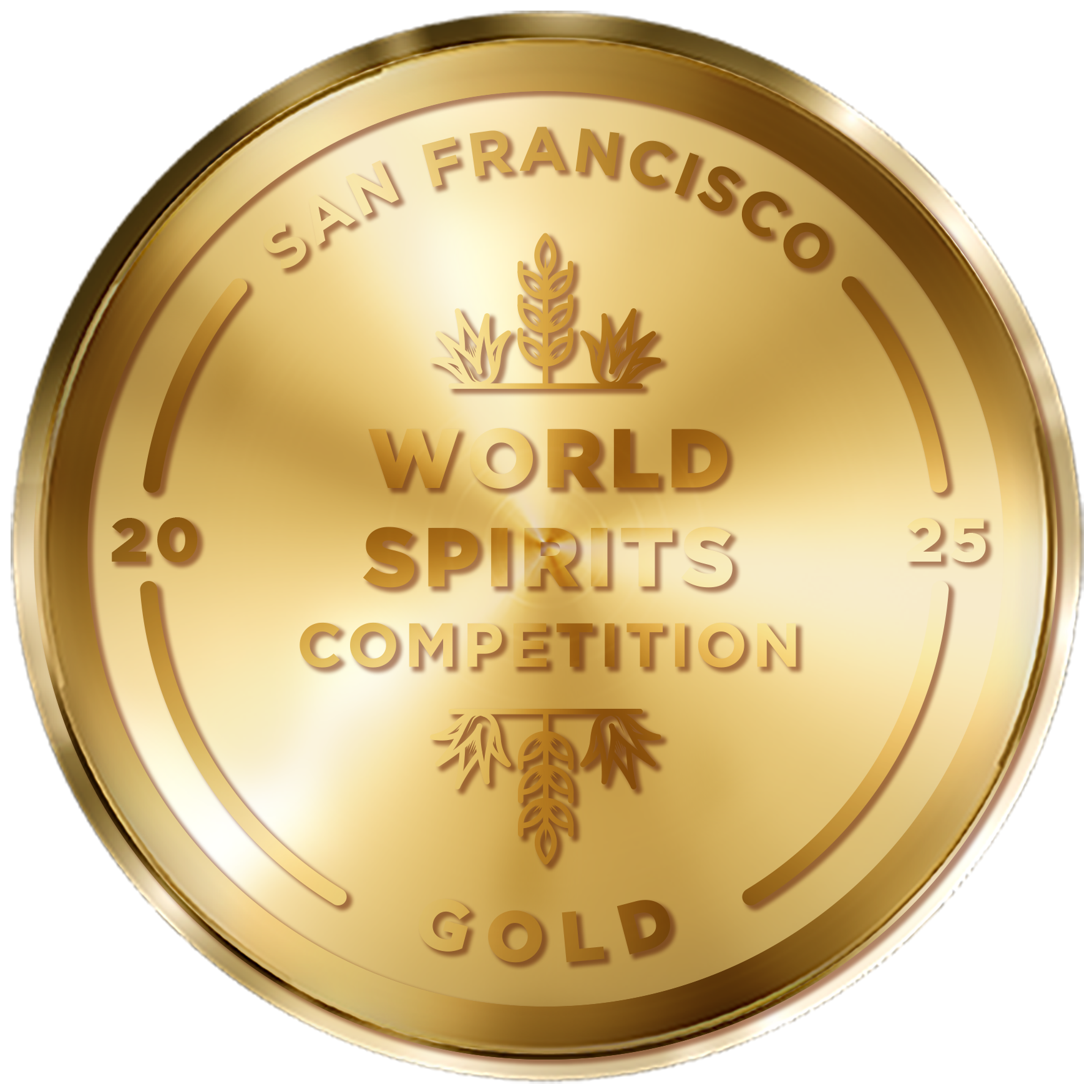 San Francisco World Spirit Competition 2025 Gold Medal