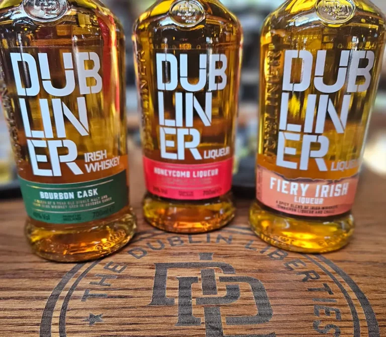 3 Bottles of Dubliner Irish Whiskey
