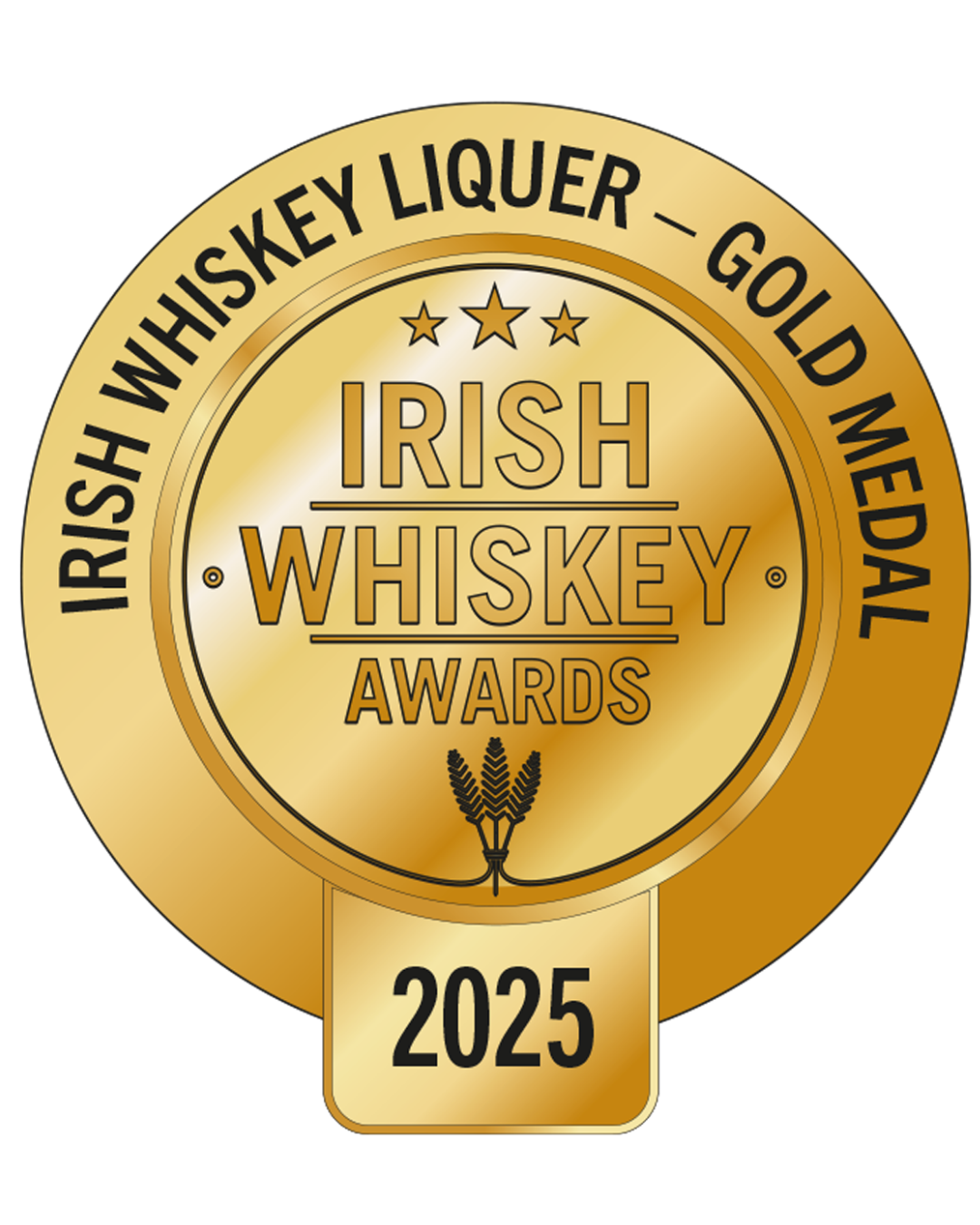 IWA 2025 IRISH WHISKEY LIQUEUR - GOLD MEDAL